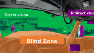 Study identifies visibility limitations for truck drivers