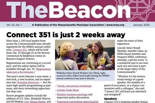 MMA publishes January issue of The Beacon