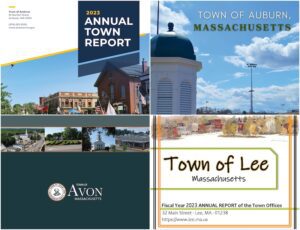 cover images of town reports